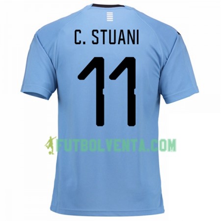 Camiseta de fútbol Uruguay C.Stuani 11 1ª equipación Mundial 2018 Camiseta de fútbol Uruguay C.Stuani 11 1ª equipación Mundial 2018